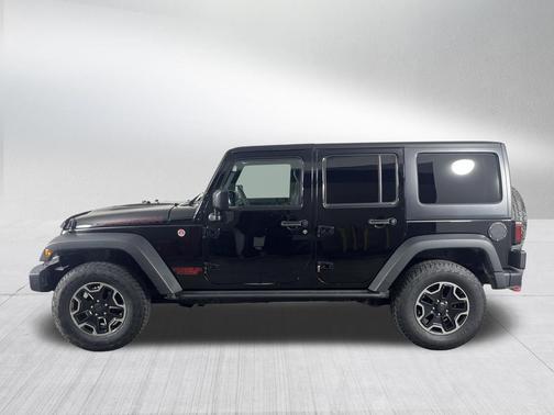 Black Clearcoat 2017 Jeep Wrangler Unlimited Rubicon
