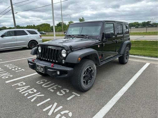 Black Clearcoat 2017 Jeep Wrangler Unlimited Rubicon