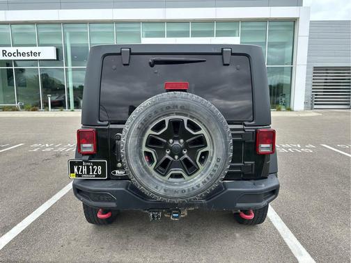 Black Clearcoat 2017 Jeep Wrangler Unlimited Rubicon