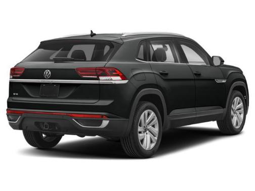 Deep Black Pearl 2023 Volkswagen Atlas Cross Sport 3.6L V6 SE w/Technology