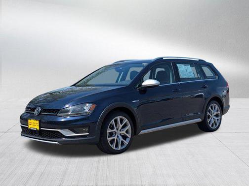 Night Blue Metallic 2017 Volkswagen Golf Alltrack TSI SEL