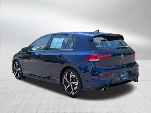 Atlantic Blue Metallic 2024 Volkswagen Golf GTI 2.0T SE DSG