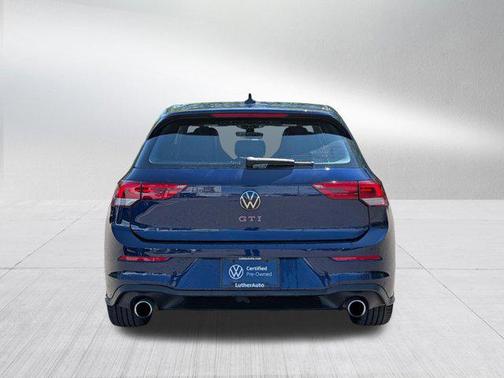 Atlantic Blue Metallic 2024 Volkswagen Golf GTI 2.0T SE DSG