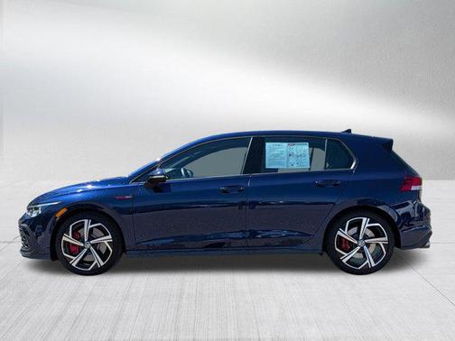 Atlantic Blue Metallic 2024 Volkswagen Golf GTI 2.0T SE DSG