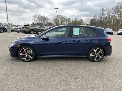 Atlantic Blue Metallic 2024 Volkswagen Golf GTI 2.0T SE DSG