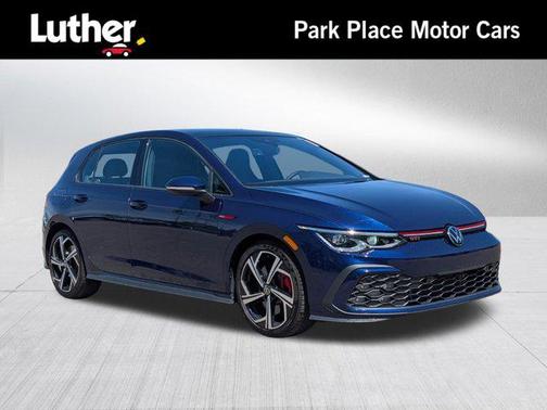 Atlantic Blue Metallic 2024 Volkswagen Golf GTI 2.0T SE DSG