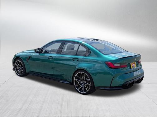 Isle of Man Green Metallic 2023 BMW M3 Competition xDrive