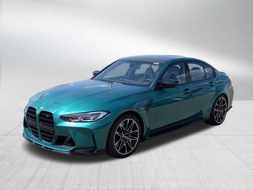 Isle of Man Green Metallic 2023 BMW M3 Competition xDrive