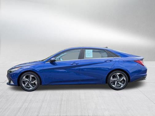 Intense Blue 2023 Hyundai ELANTRA HEV Limited
