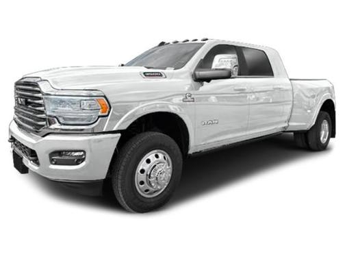 Bright White Clearcoat 2024 RAM 3500 Limited Mega Cab 4x4 6'4' Box