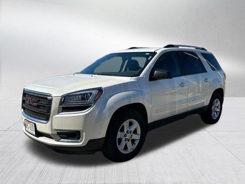 White Diamond Tricoat 2015 GMC Acadia SLE-2