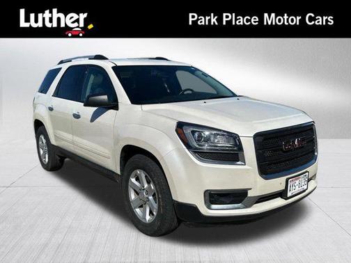 White Diamond Tricoat 2015 GMC Acadia SLE-2