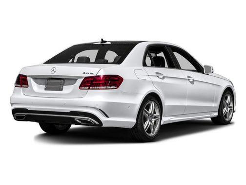 Black 2016 Mercedes-Benz E-Class 4MATIC