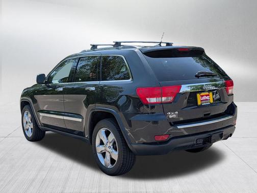 Brilliant Black Crystal Pearl 2012 Jeep Grand Cherokee Overland