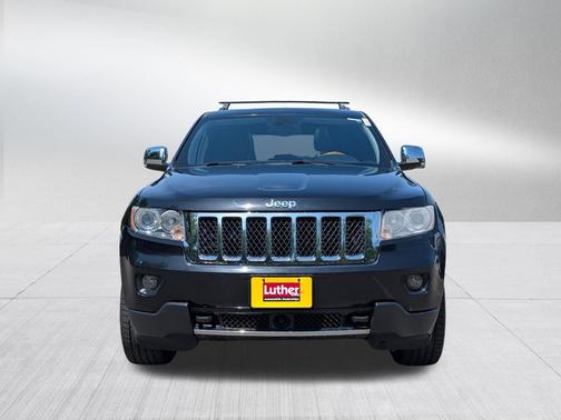 Brilliant Black Crystal Pearl 2012 Jeep Grand Cherokee Overland