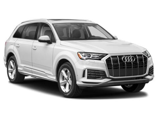 Glacier White Metallic 2023 Audi Q7 55 Premium