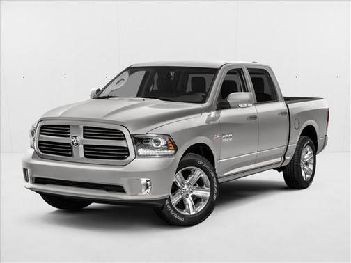 Bright Silver Metallic Clearcoat 2016 RAM 1500 Big Horn