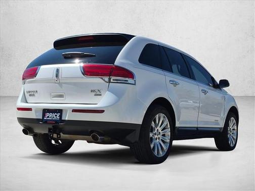White Platinum Met 2012 Lincoln MKX Base