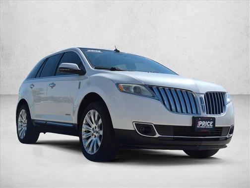 White Platinum Met 2012 Lincoln MKX Base