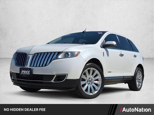 White Platinum Met 2012 Lincoln MKX Base