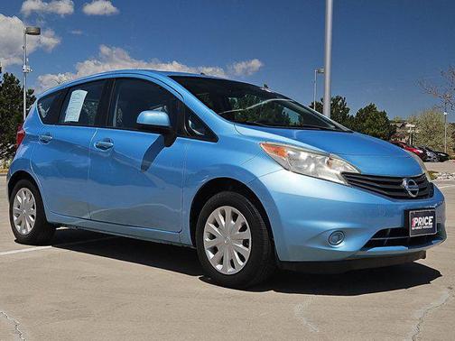 Morningsky Blue Metallic 2014 Nissan Versa Note S