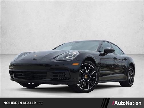 Black 2018 Porsche Panamera 4S