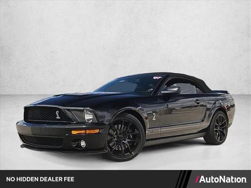 Black 2007 Ford Shelby GT500 Base