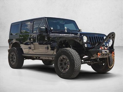 Black Clearcoat 2014 Jeep Wrangler Unlimited Rubicon