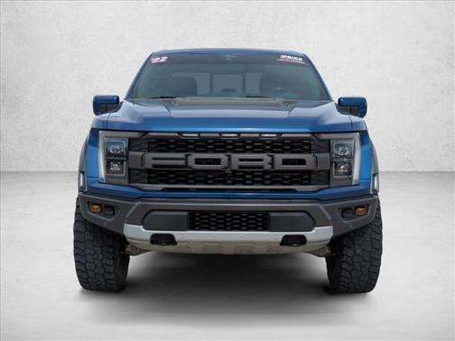 Atlas Blue Metallic 2022 Ford F-150 Raptor