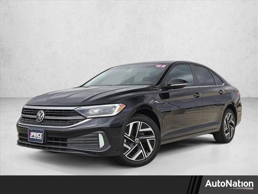 Deep Black Pearl 2022 Volkswagen Jetta 1.5T SEL