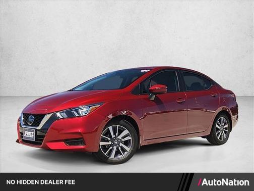 Scarlet Ember Pearl Metallic 2020 Nissan Versa 1.6 SV