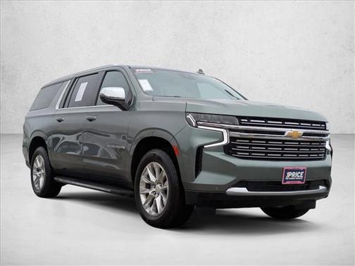 Silver Sage Metallic 2023 Chevrolet Suburban Premier