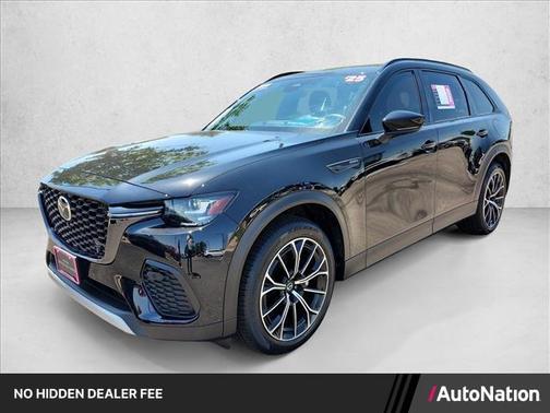Jet Black Mica 2025 Mazda CX-70 PHEV Premium Plus Package