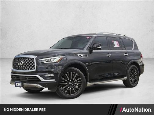 Mineral Black 2020 INFINITI QX80 Limited