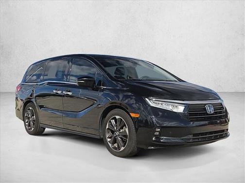 Crystal Black Pearl 2021 Honda Odyssey Elite