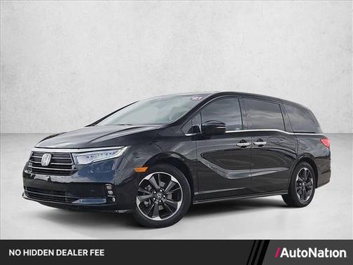 Crystal Black Pearl 2021 Honda Odyssey Elite
