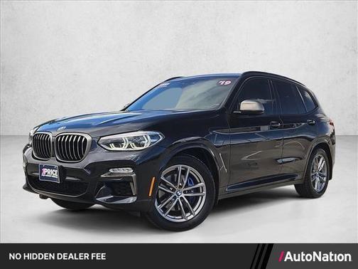 Carbon Black Metallic 2019 BMW X3 M40i