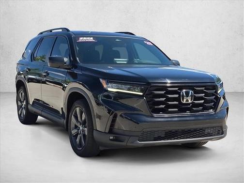 Black 2025 Honda Pilot Sport