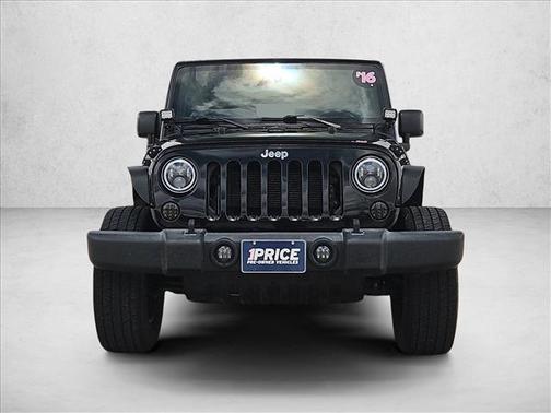 Black Clearcoat 2016 Jeep Wrangler Sport