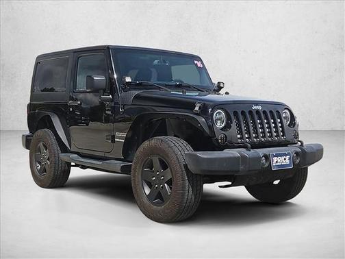 Black Clearcoat 2016 Jeep Wrangler Sport