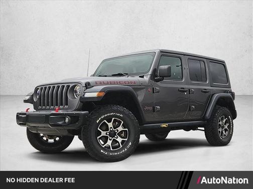 Granite Crystal Metallic Clearcoat 2018 Jeep Wrangler Unlimited Rubicon