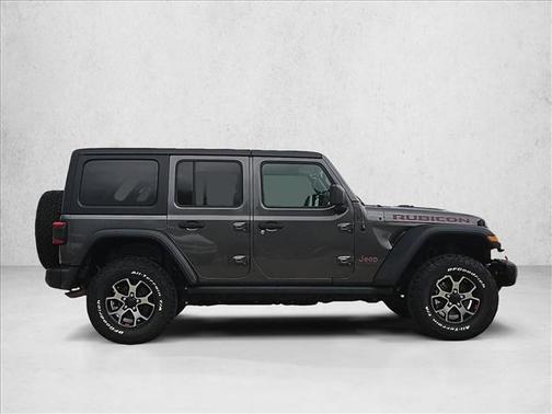 Granite Crystal Metallic Clearcoat 2018 Jeep Wrangler Unlimited Rubicon
