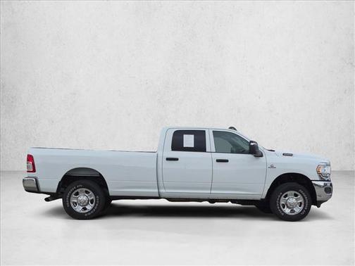 Bright White Clearcoat 2024 RAM 3500 Tradesman Crew Cab 4x4 8' Box