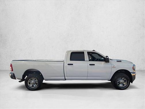 Bright White Clearcoat 2024 RAM 3500 Tradesman Crew Cab 4x4 8' Box