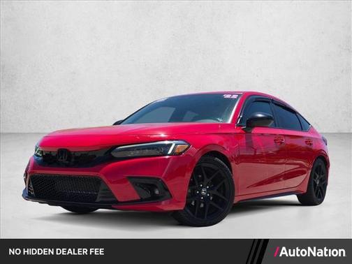 Rallye Red 2022 Honda Civic Sport