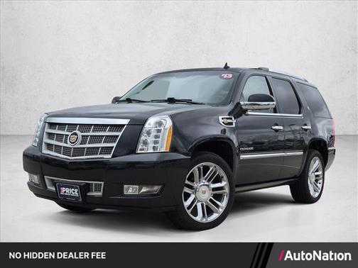 Black Ice Metallic 2013 Cadillac Escalade EXT Platinum Edition
