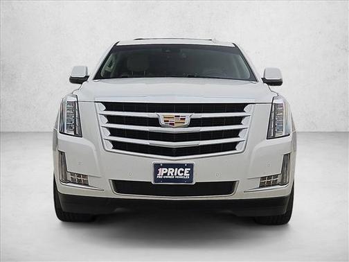 Crystal White Tricoat 2019 Cadillac Escalade ESV Luxury