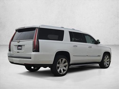 Crystal White Tricoat 2019 Cadillac Escalade ESV Luxury