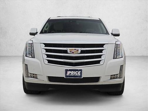 Crystal White Tricoat 2019 Cadillac Escalade ESV Luxury