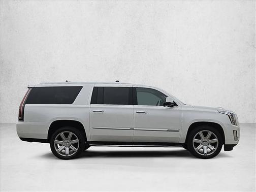 Crystal White Tricoat 2019 Cadillac Escalade ESV Luxury